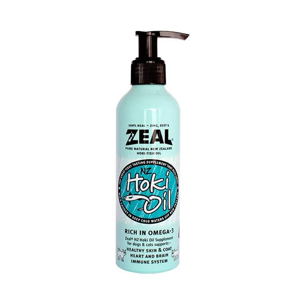 Zeal Natural Hoki Fish Oil Supplement for Cats & Dogs 225ml