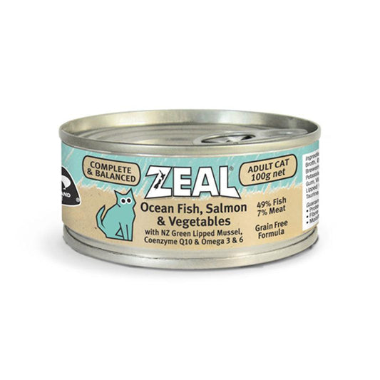 Zeal Ocean Fish, Salmon & Vegetables 100g