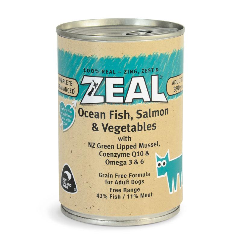 Zeal Ocean Fish, Salmon & Vegetables 390g