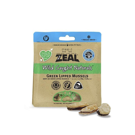 Zeal Wild Caught Green Lipped Mussels 50g