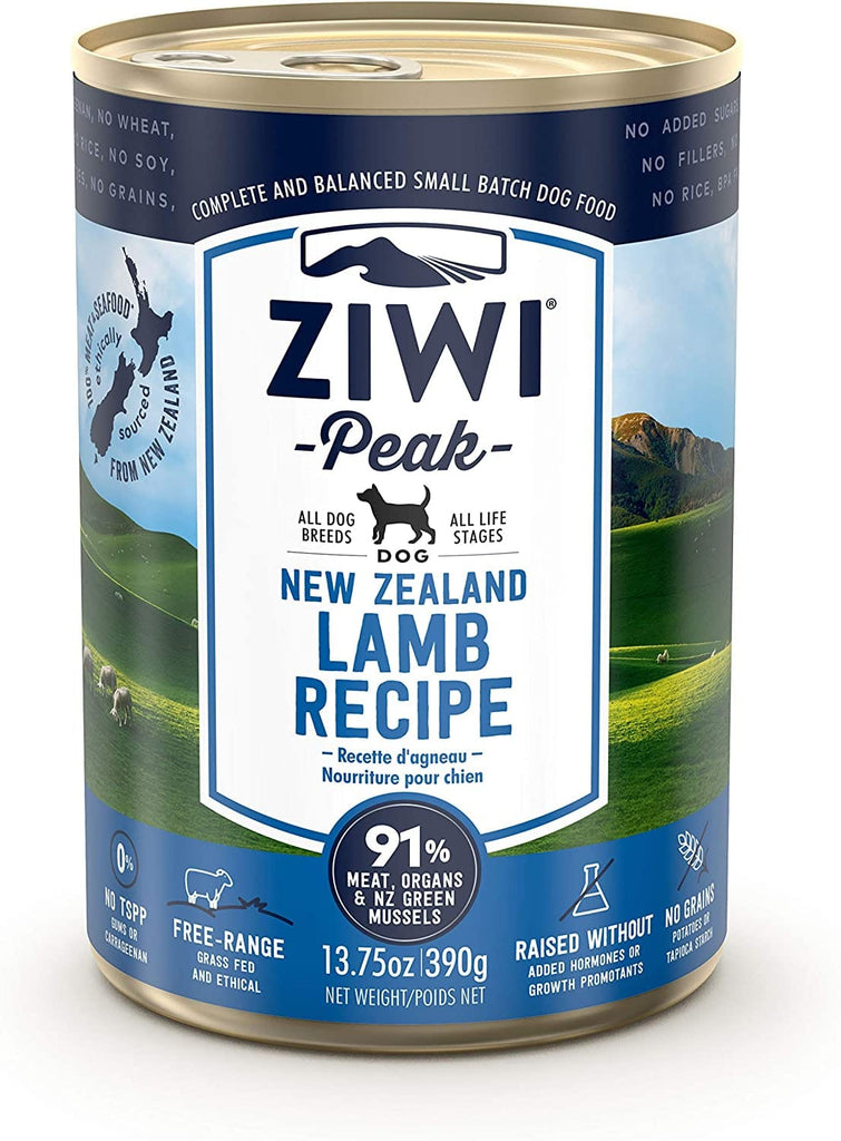 Ziwipeak Wet Lamb Recipe for Dogs, 390g