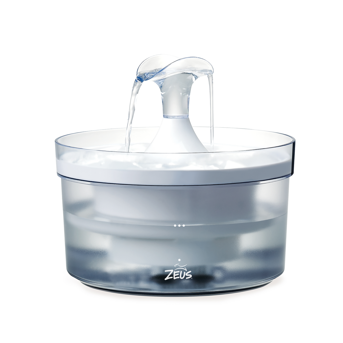 Zeus Fresh & Clear Fountain With Waterfall Spout 1.5L