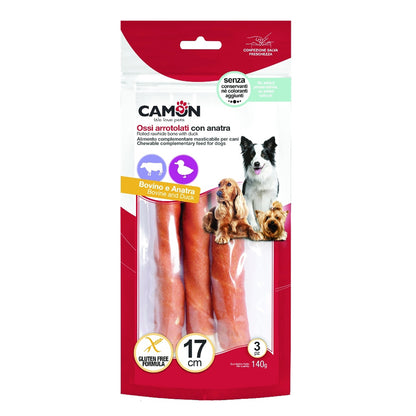 Camon Rawhide Rolls with Duck