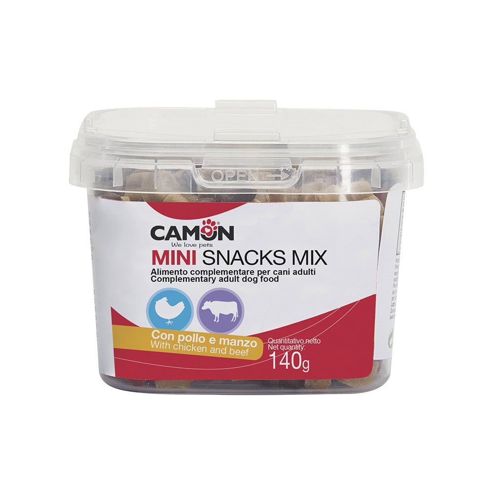 Camon Snackbox-Mini Bones Chicken & Beef