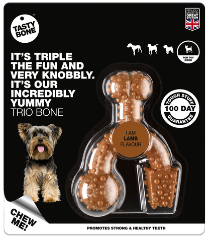 TastyBone Nylon Trio Toy Dog