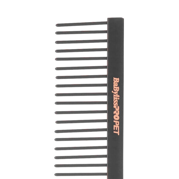 BaByliss Pro Pet Rose Gold/Black Dog Comb