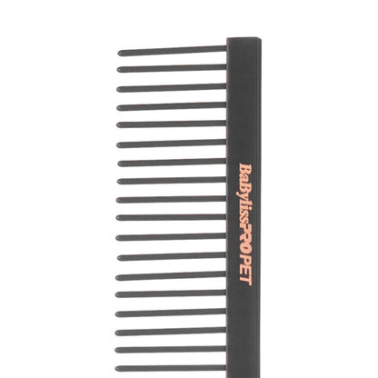 BaByliss Pro Pet Rose Gold/Black Dog Comb