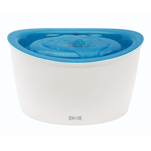 Zeus H2Eau Dog Drinking Fountain Blue Top - 6 L