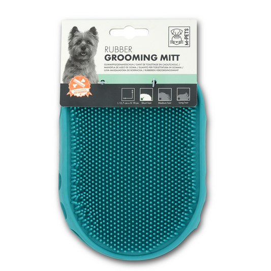 M-PETS Rubber Grooming Mitt