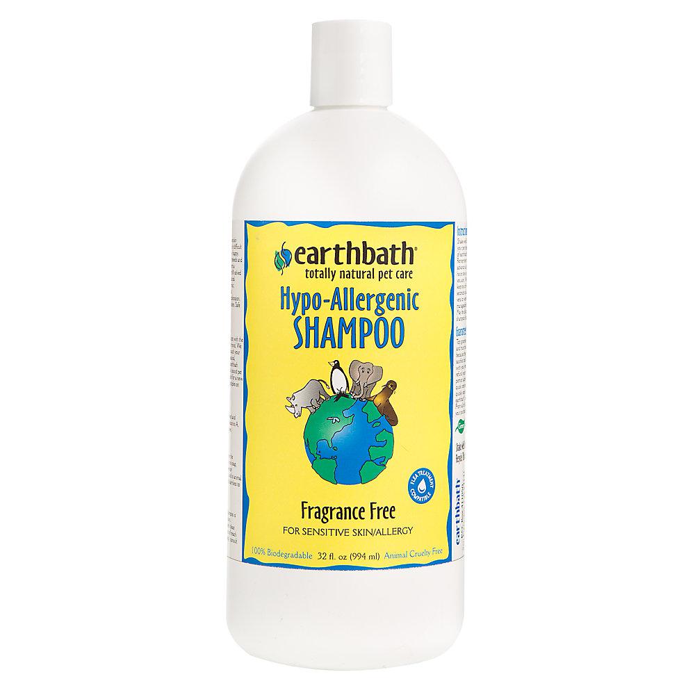 earthbath® Hypo-Allergenic Shampoo, Fragrance Free, For Sensitive Skin