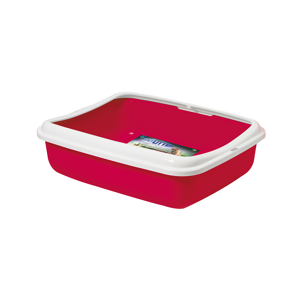 Georplast Big Cat Litter Tray Red