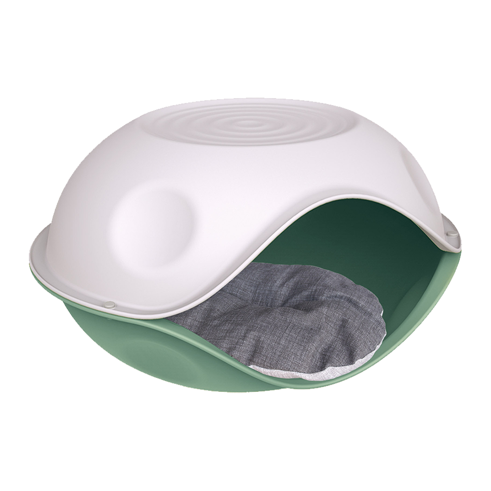 Georplast Duck Covered Pet Bed Green