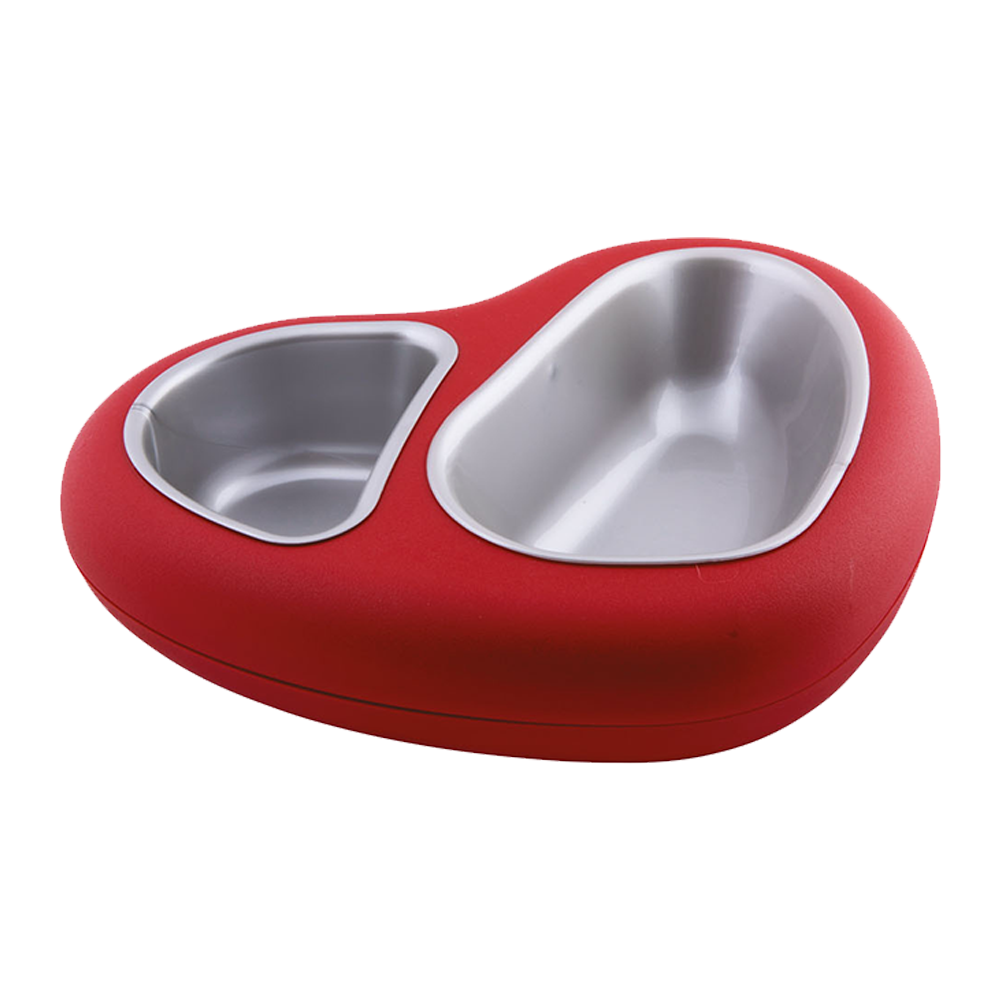 Georplast Mon Amour Double Pet Bowl