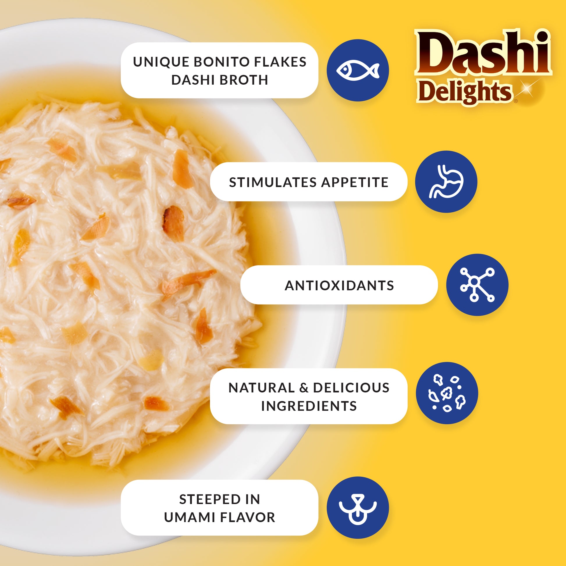 Inaba Dashi Delight Chicken & Bonito Flakes Recipe 70G