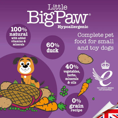 Little Big Paw Tender Duck & Vegetable Dinner, 150g pouch