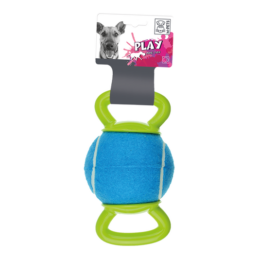 M-PETS Handly Ball Blue & Green Dog Toy