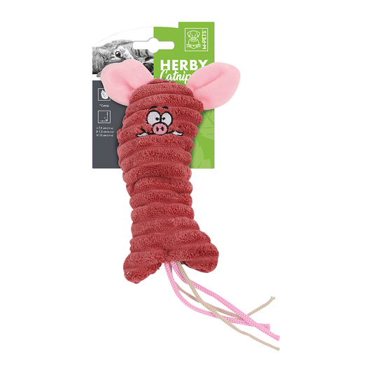 M-PETS Herby Animals Catnip Toy Assorted Colors