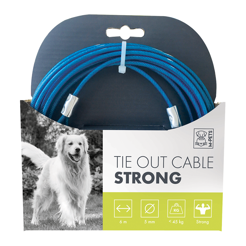 M-PETS Tie Out Cable Strong 6m