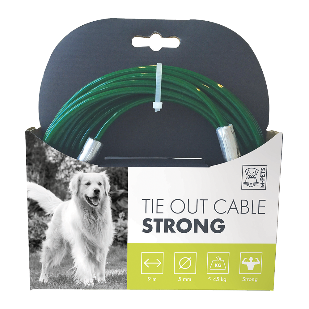 M-PETS Tie Out Cable Strong 9m