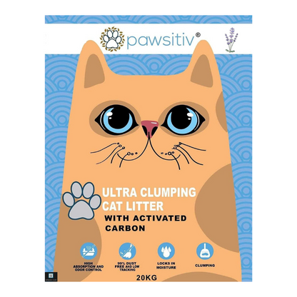 Pawsitiv Ultra Clumping Litter (20kg)