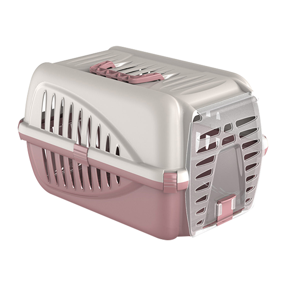 Georplast Panzer Pet Carrier Pink