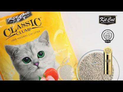 Kit Cat Classic Clump Cat Litter - Charcoal (10 Litres)