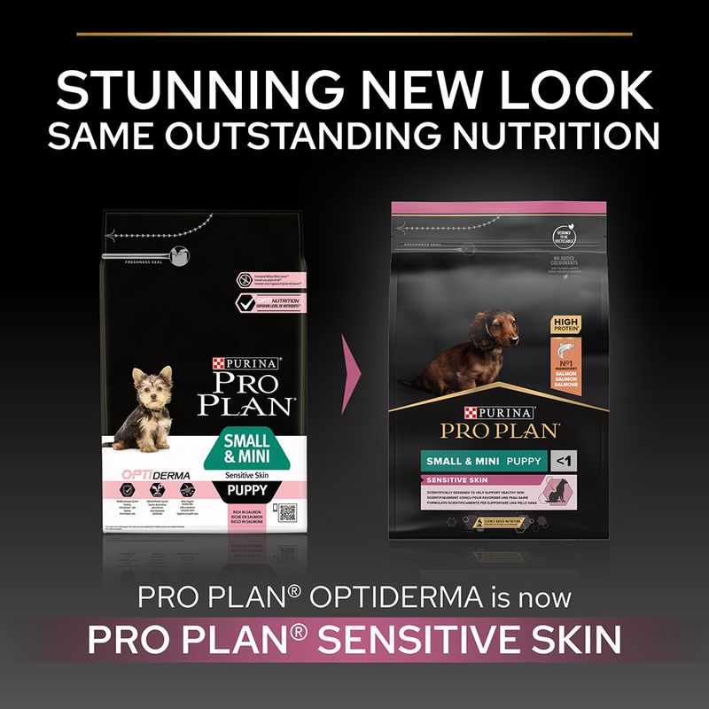 PURINA® Pro Plan® Sensitive Skin Small & Mini Puppy Dry Dog Food with Salmon