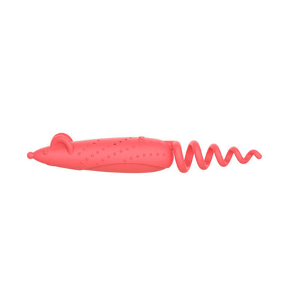 GiGwi Roll Tailed Mouse,Red