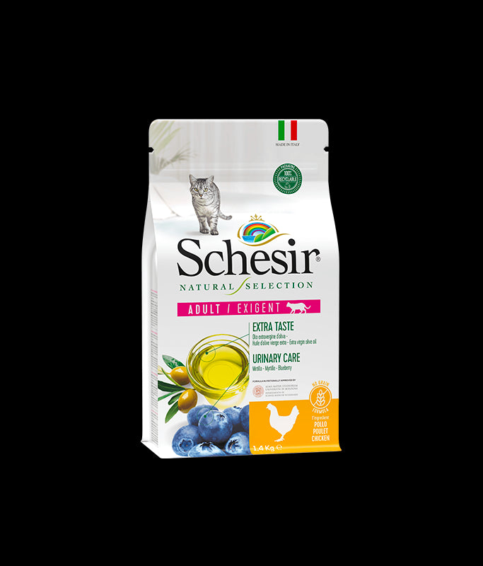 Schesir Natural Selection Dry Food for Cats Adult Exigent Rich in Chicken