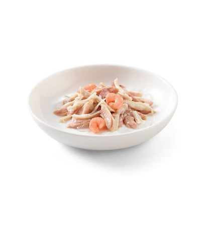 Schesir Cat Pouch Tuna and Chicken with Shrimps in Jelly, 85g