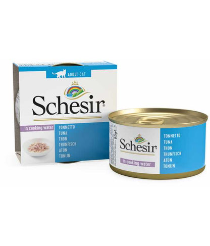 Schesir Cat Can Tuna Natural Style, 85g