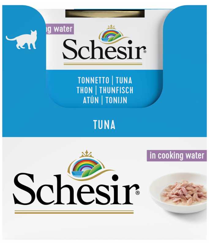 Schesir Cat Can Tuna Natural Style, 85g