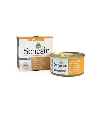 Schesir Cat Can Tuna with Aloe in Jelly, 85g