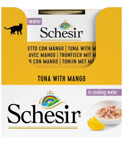 Schesir Cat Can Tuna with Mango Natural Style, 75g