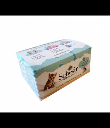 Schesir Kitten Care Wet & Dry Food Kit, 820g