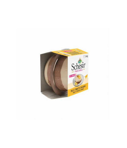 Schesir Petit Delice Cat Can Chicken and Tuna with Mango (Pack of 2x40g)