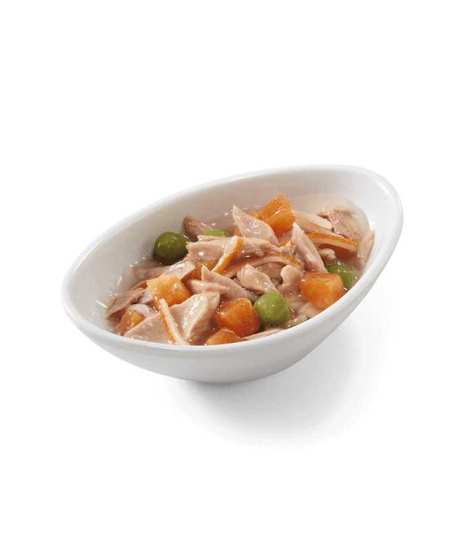 Schesir Salad Cat Can Tuna with Surimi, Papaya and Peas, 85g