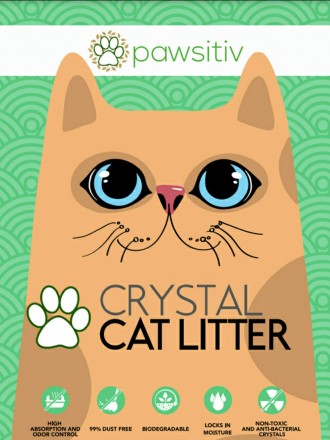 Pawsitiv Crystal Silica Litter