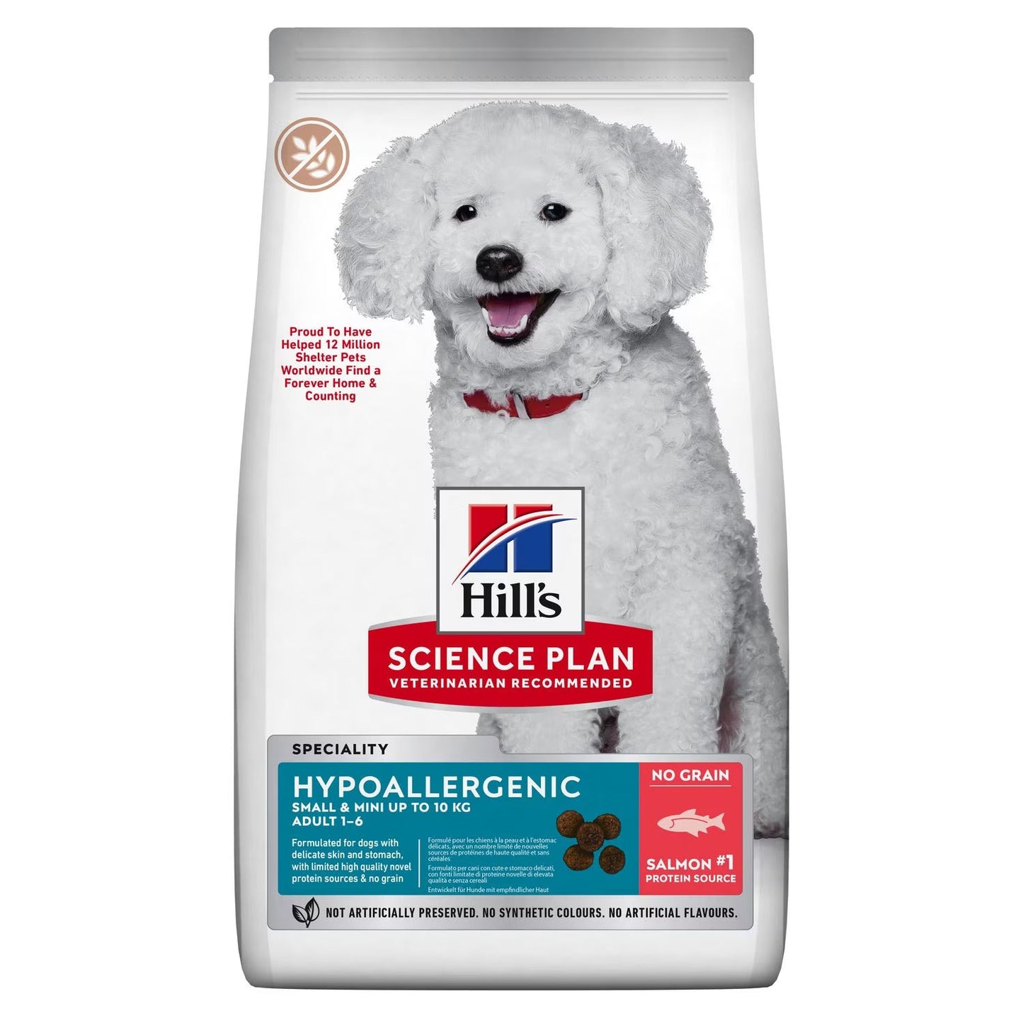 Hill’s Science Plan Hypoallergenic Small & Mini Adult Dry Dog Food With Salmon