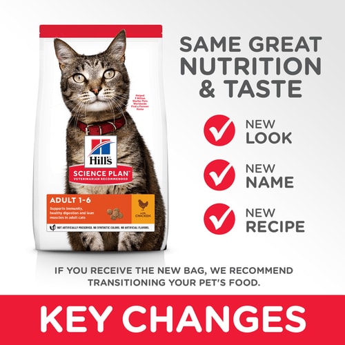 Hill's Science Plan Adult Cat Dry Food with Chicken