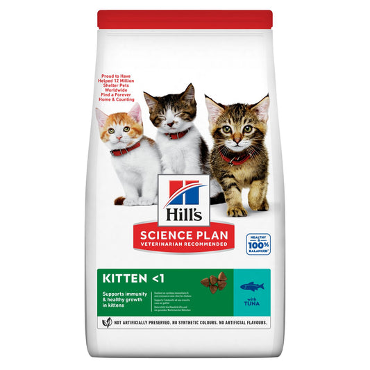 Hill's Science Plan Kitten Dry Food with Tuna