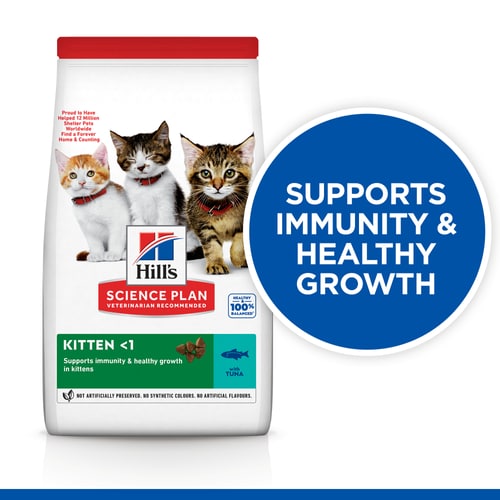 Hill's Science Plan Kitten Dry Food with Tuna