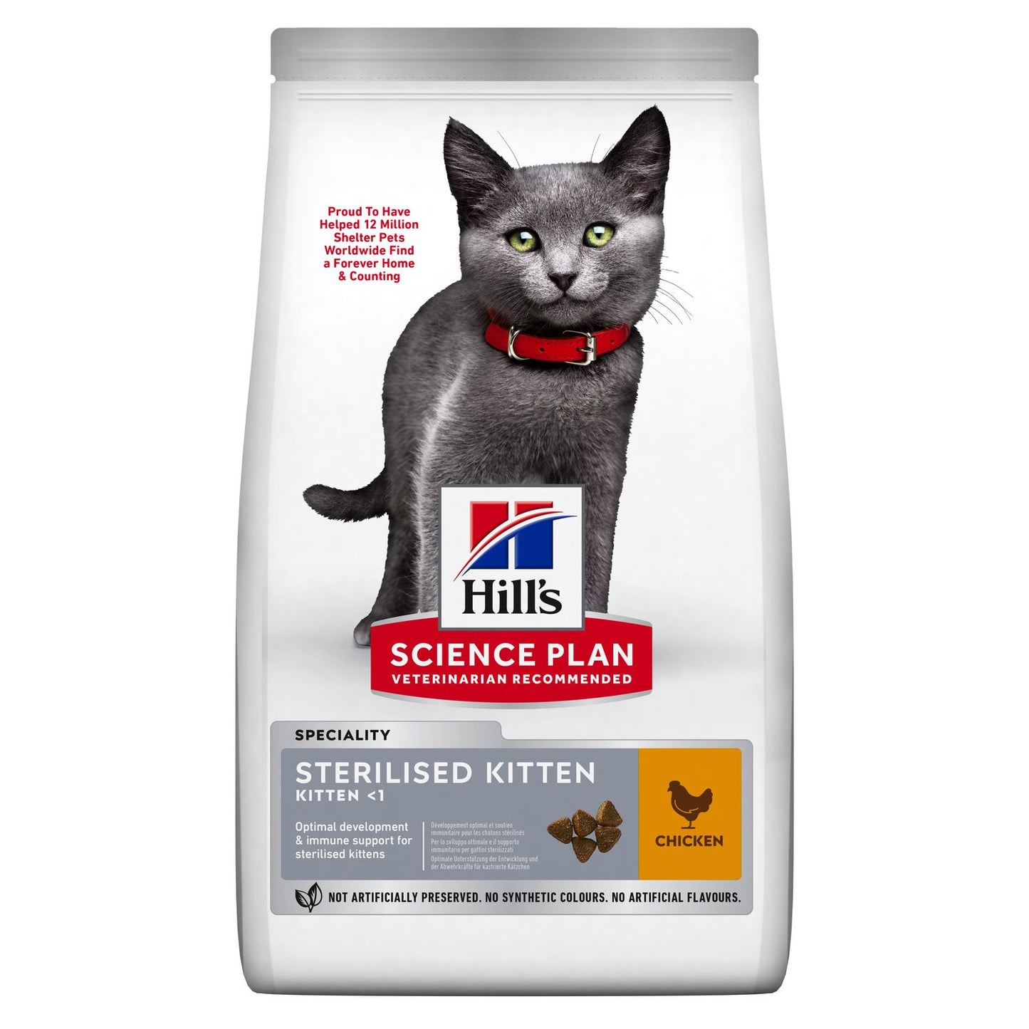 Hill’s Science Plan Sterilised Kitten Food With Chicken