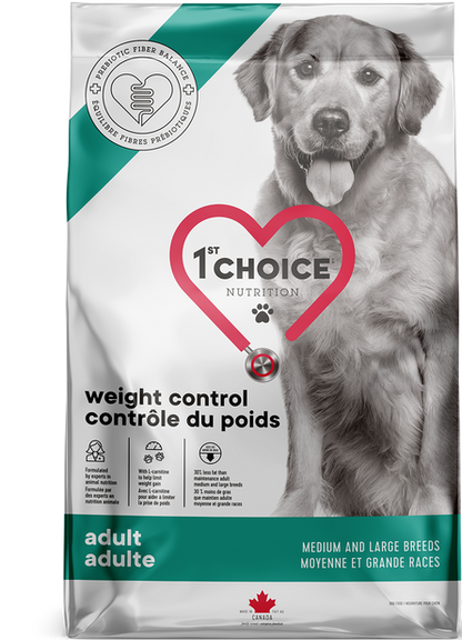 1st Choice Weight Control Medium and Large Breeds Chicken Formula (Adult)