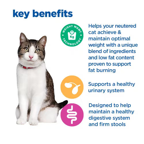 Hill’s Vet Essentials Multi-Benefit + Weight Young Adult Dry Cat Food