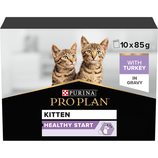 PURINA® Pro Plan® Kitten Healthy Start Turkey in Gravy Wet Cat Food