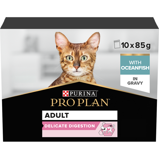 PURINA® Pro Plan® Delicate Digestion Ocean Fish Adult Wet Cat Food