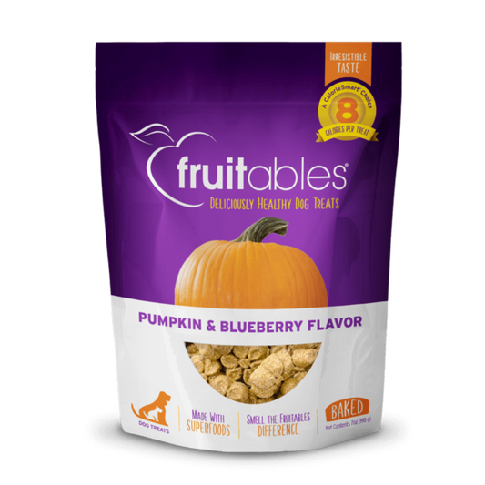 Fruitables Dog Treats Pumpkin & Blueberry, 198g