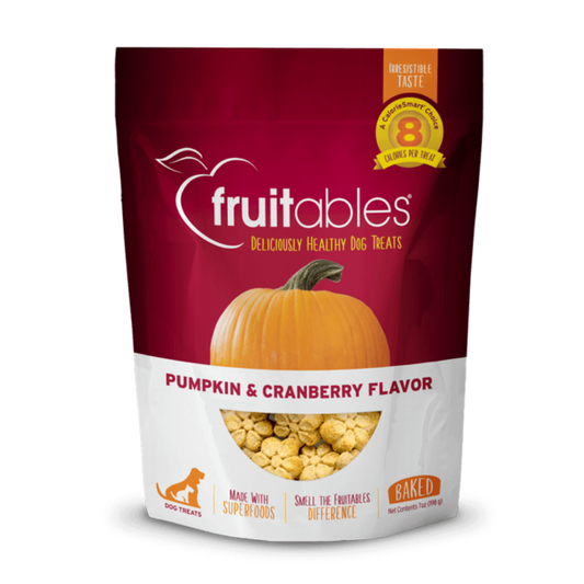 Fruitables Dog Treats Pumpkin & Cranberry, 198g