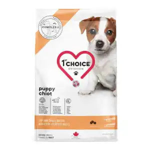 1st Choice Puppy Toy and Small Breeds Chicken Formula